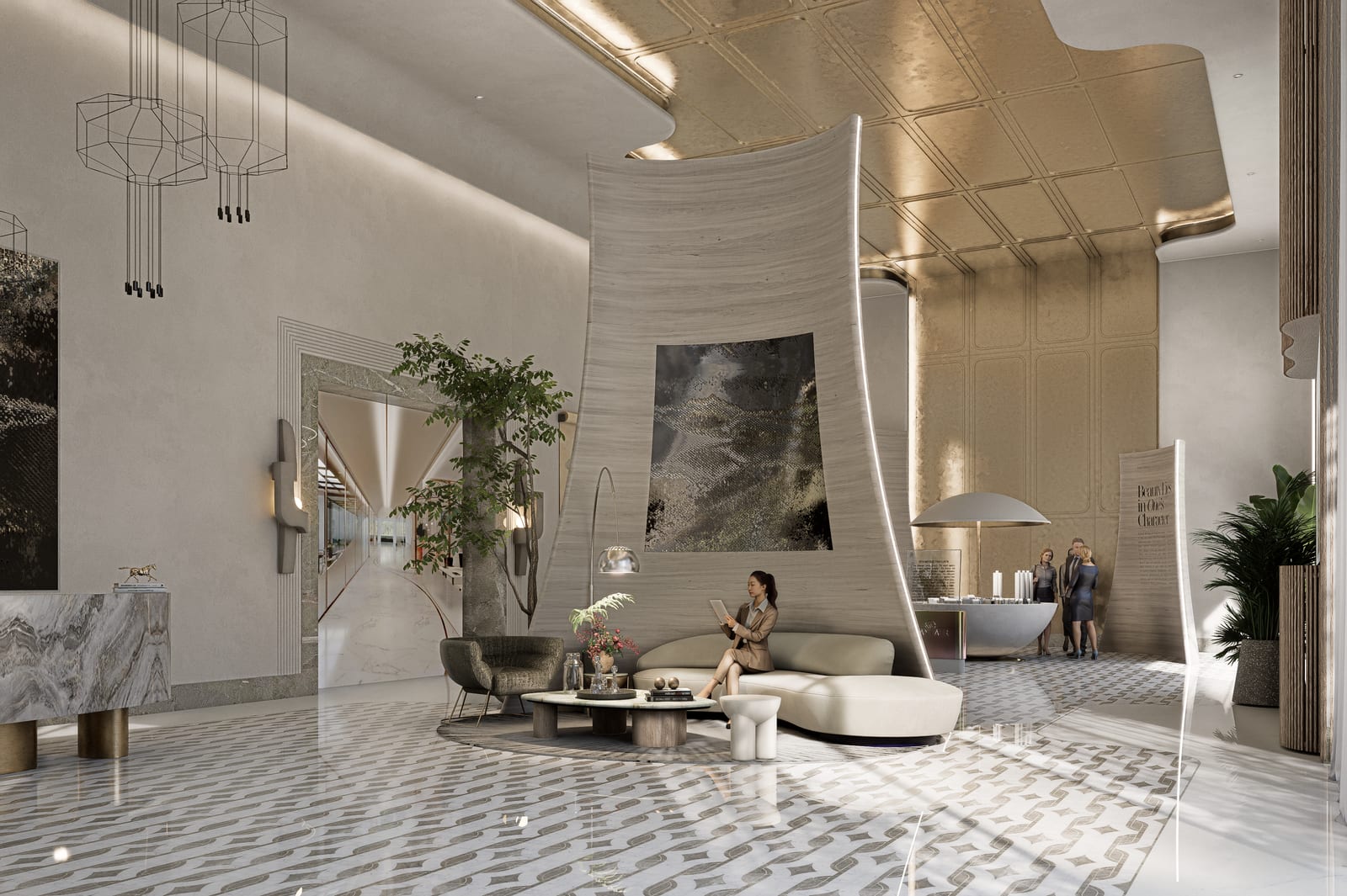 Greenmark Clubhouse — hospitality by Tru Designs, image 1 of 8