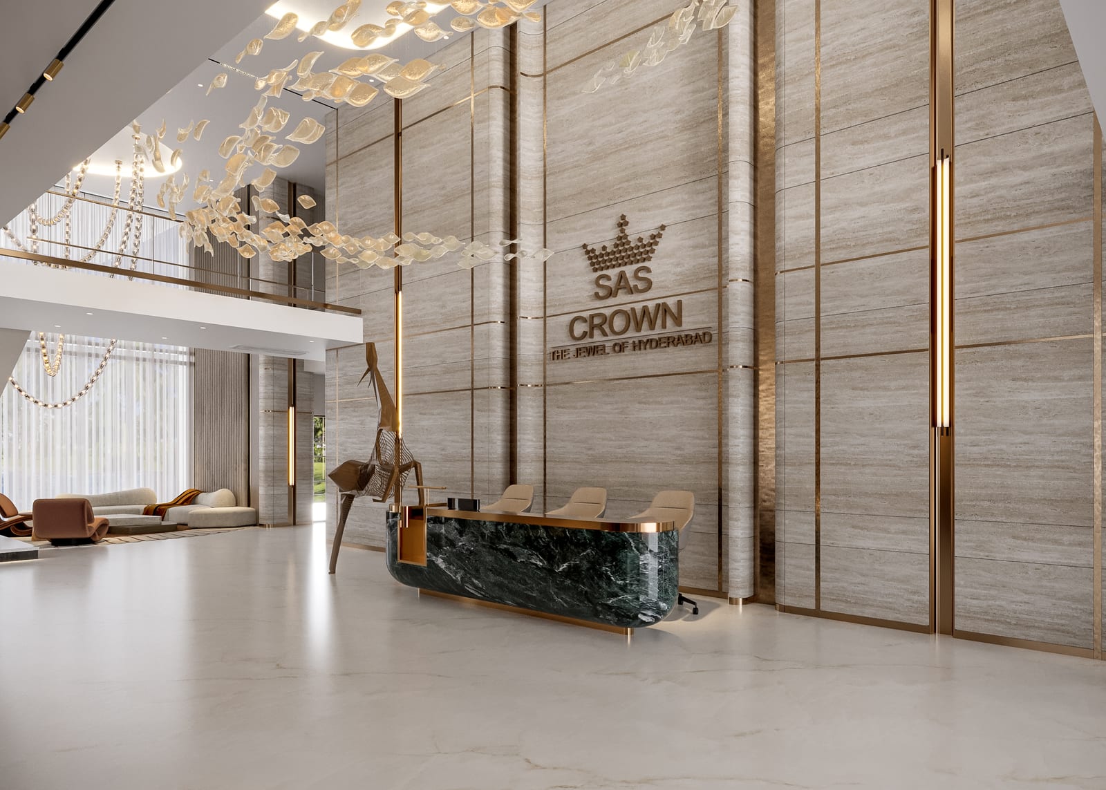 SAS Crown Tower — hospitality by Tru Designs, image 1 of 11