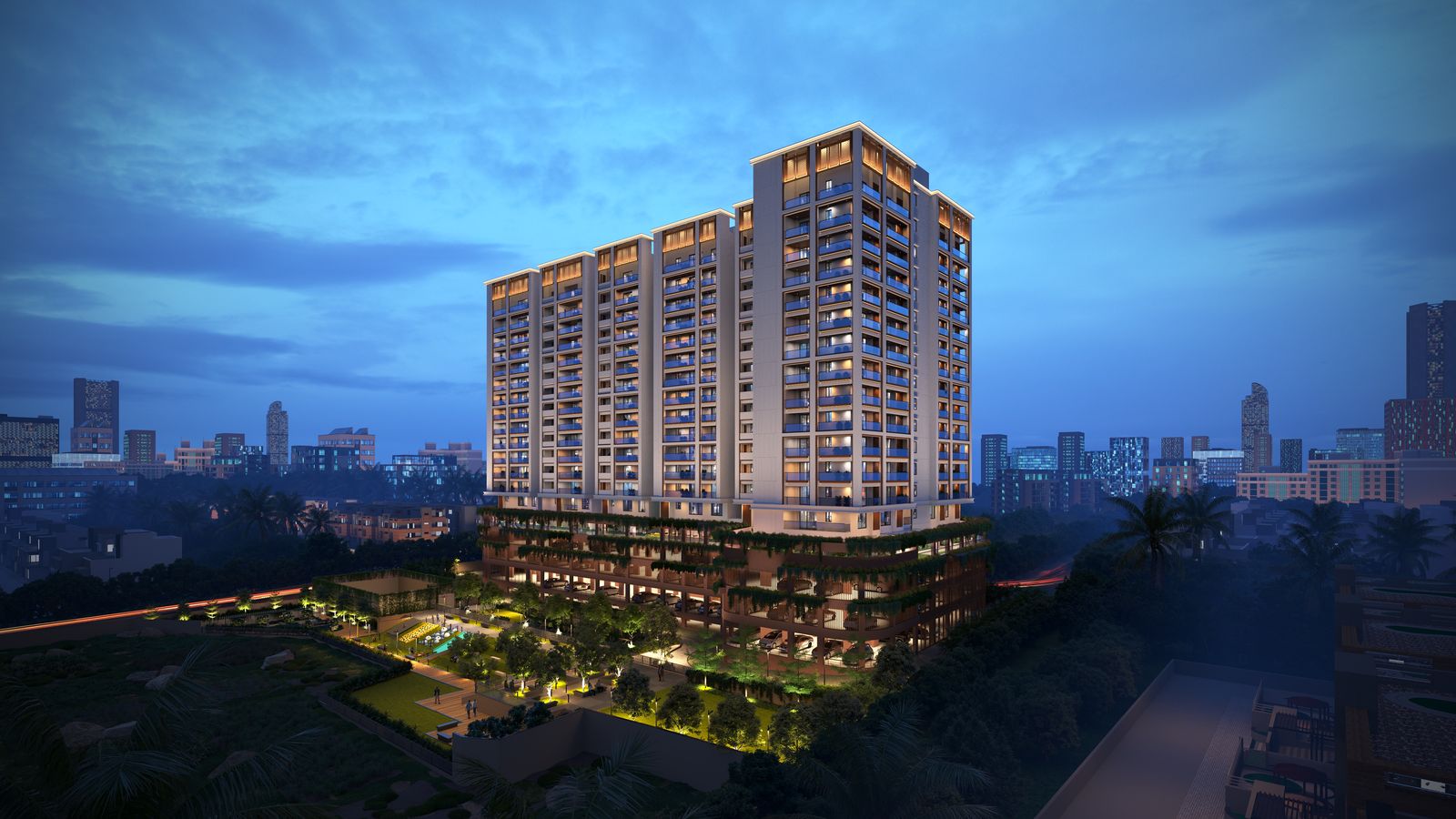 Gangotri High Rise — residential development by Tru Designs, image 1 of 7