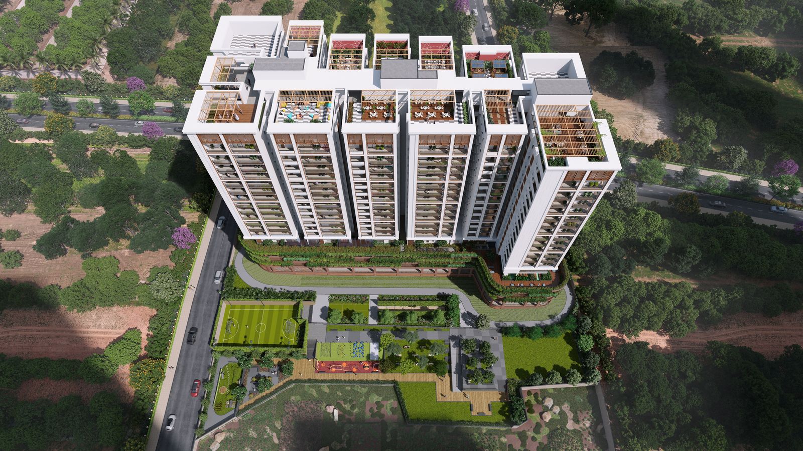 Gangotri High Rise — residential development by Tru Designs, image 2 of 7